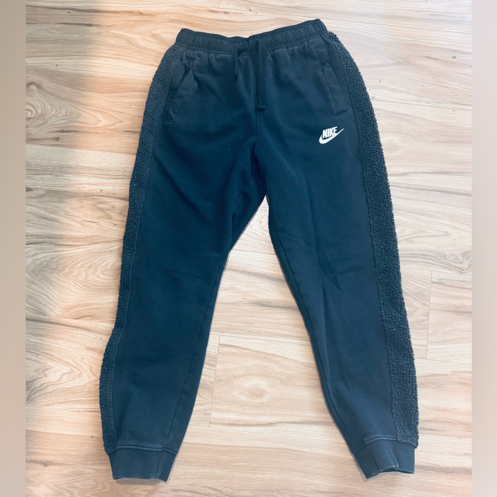Nike Kids Black Fleece Joggers